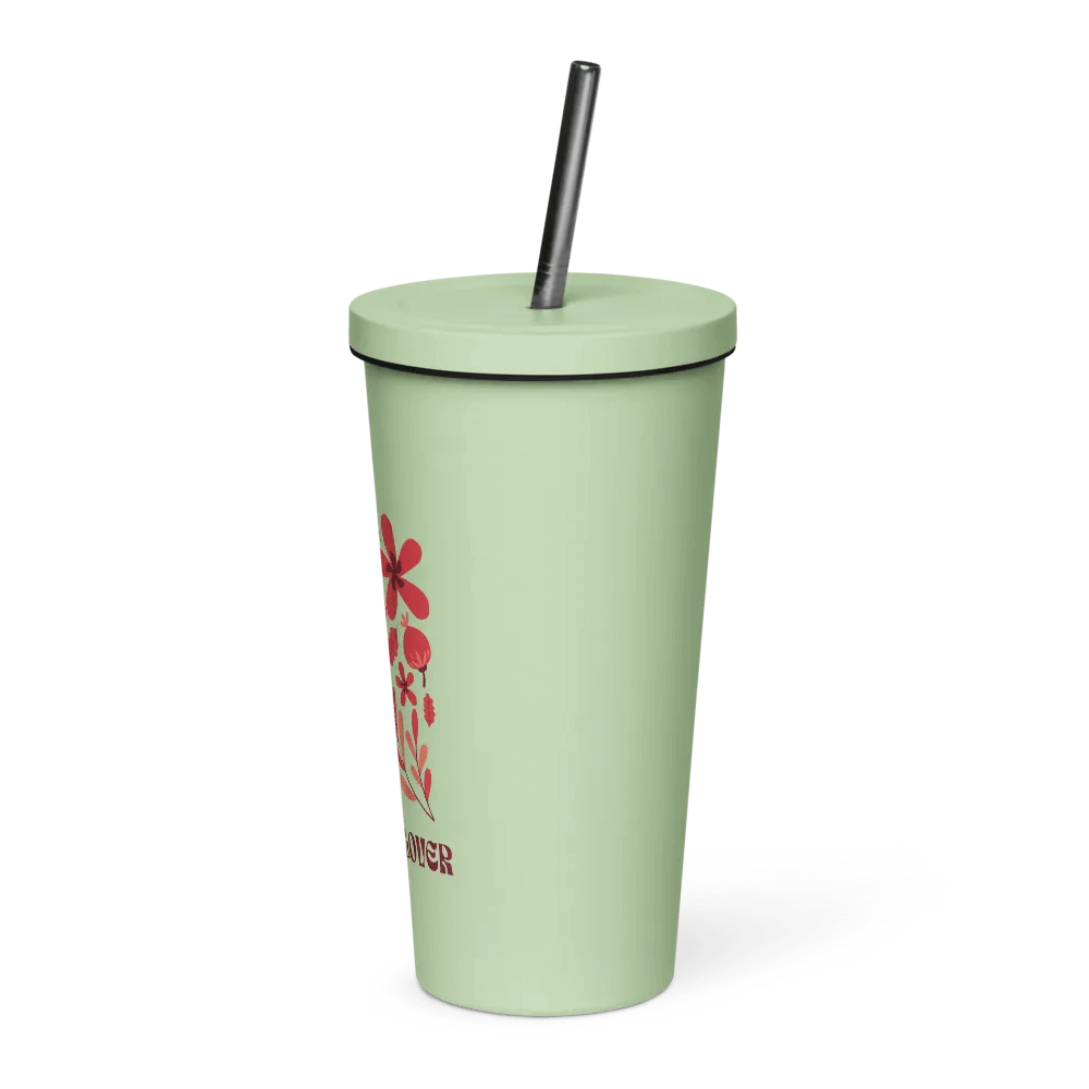 Nature Lover Insulated tumbler with straw product image (2)