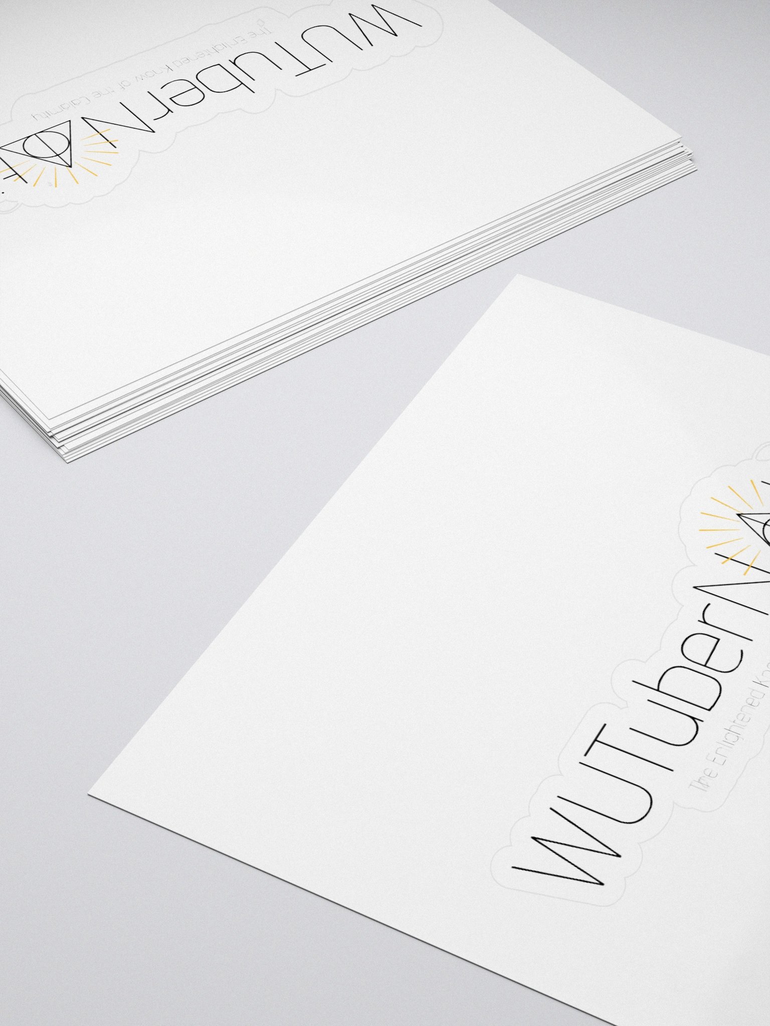 WUTubernati Kiss Cut Sticker 3 x 3 product image (4)
