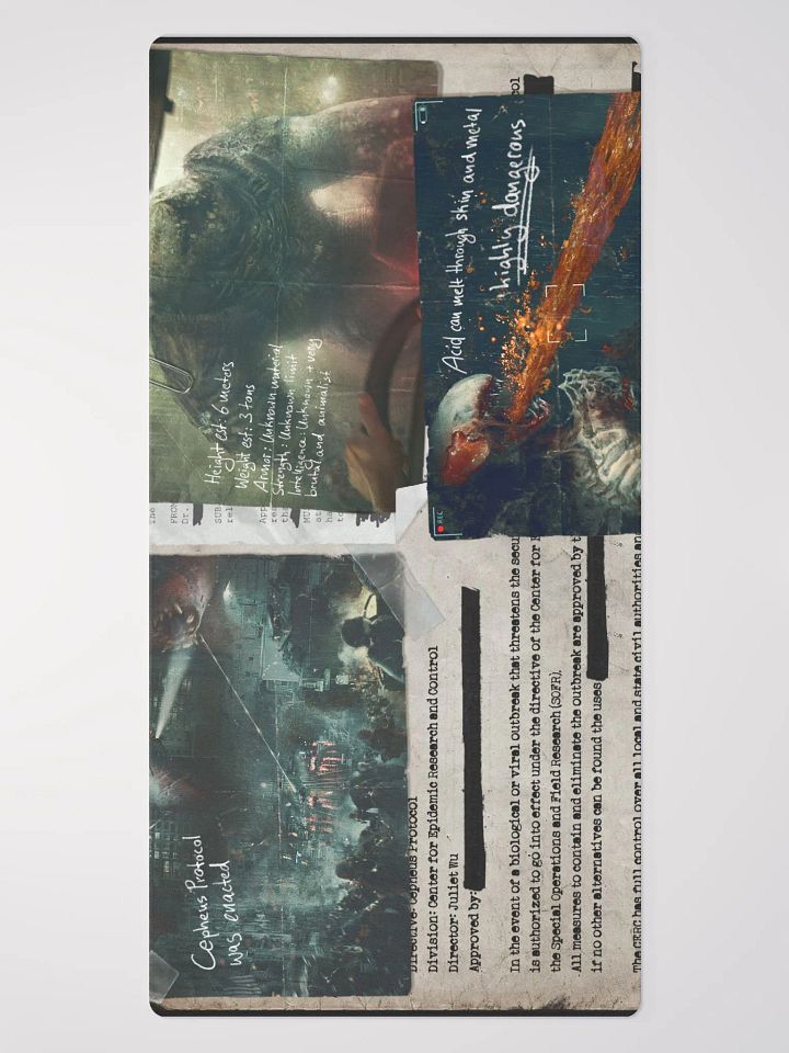 Cepheus Protocol has been Enacted Gaming Mouse Pad product image (2)
