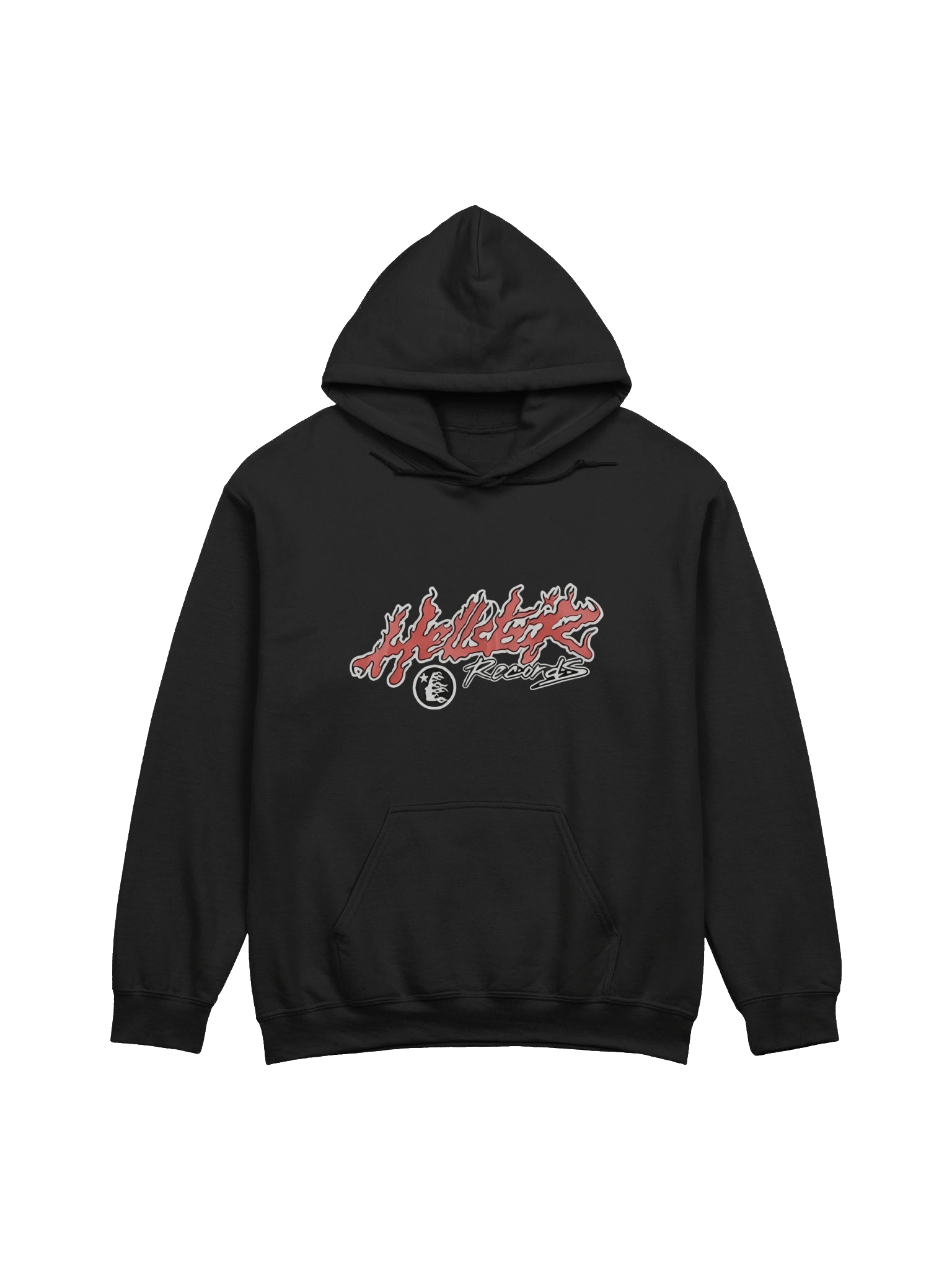 Hellstar Studio Records Hoodie Black product image (1)