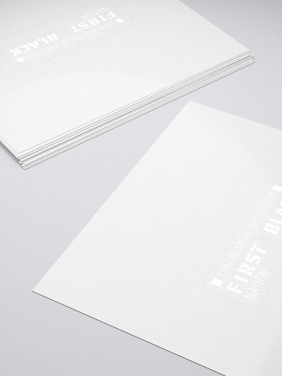 Fisrt black nation sticker product image (4)