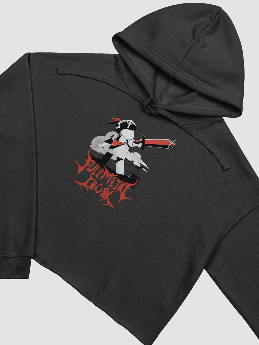Dawn of the Metal Frog Crop Hoodie product image (3)