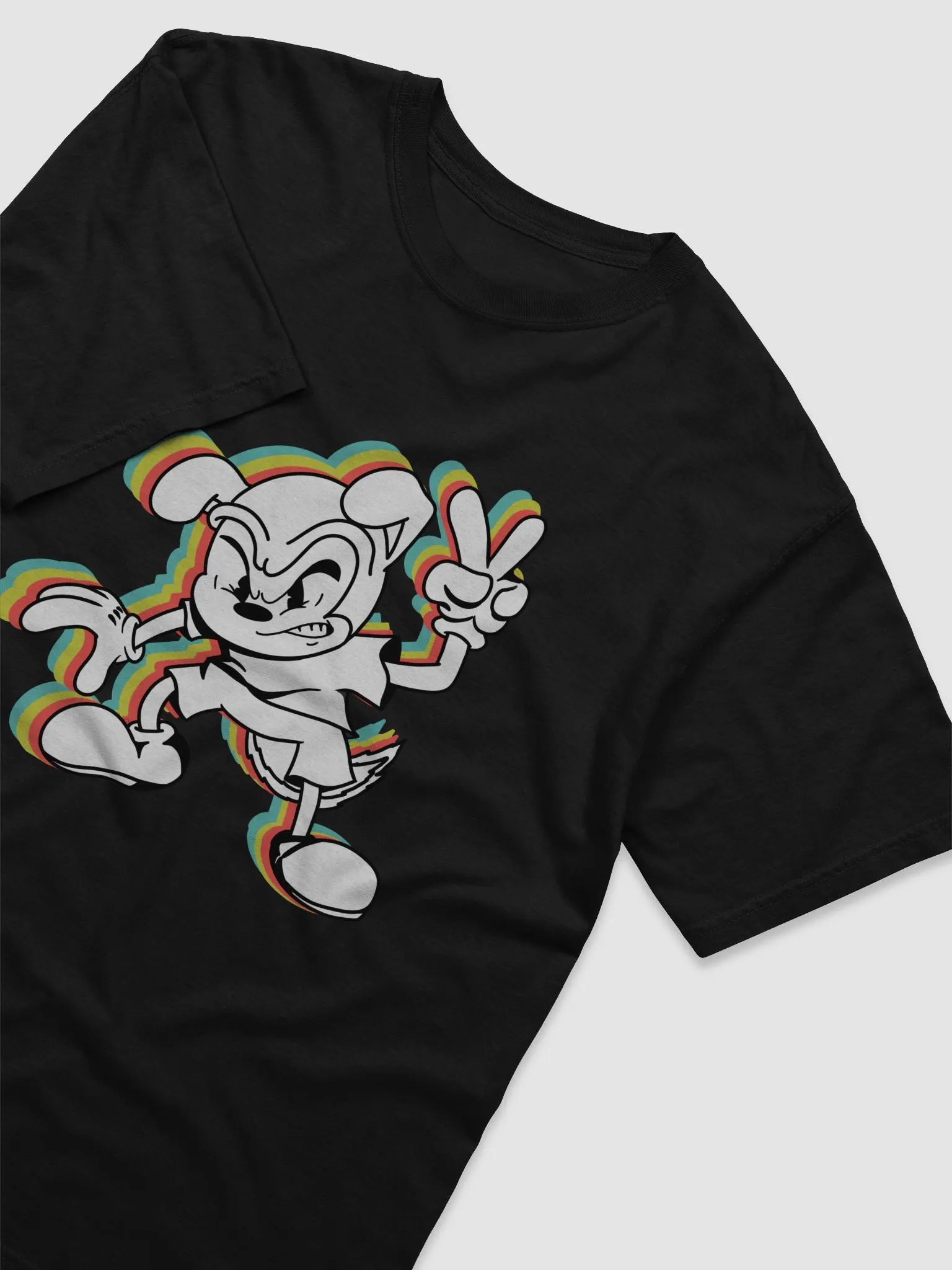 Mischievous Mappo Peace Sign T-Shirt product image (3)