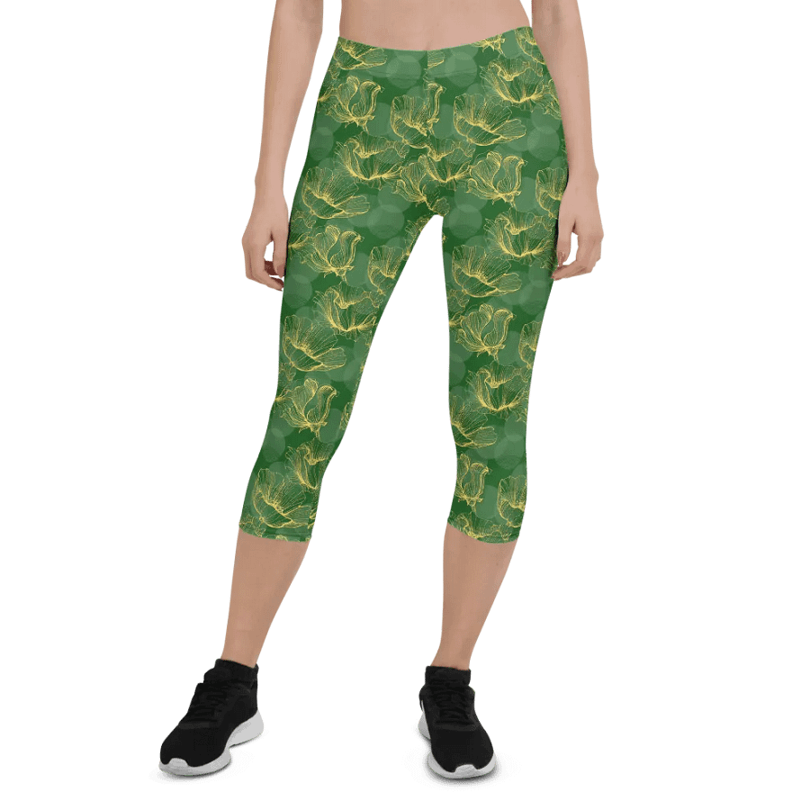 Golden Grove | Capri Leggings product image (1)