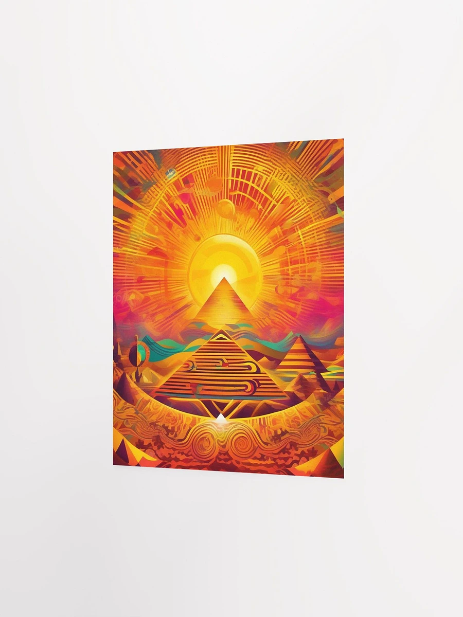 Pyramid Sun Poster product image (7)