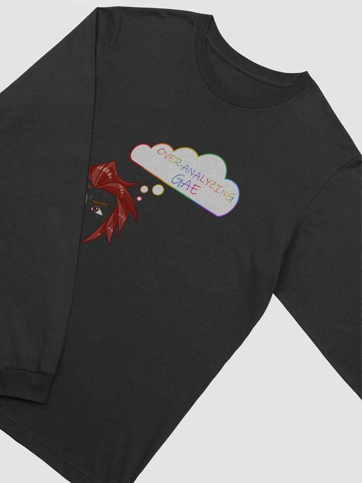 Overanalyzing Gae (Dark Colors) Long Sleeve product image (1)
