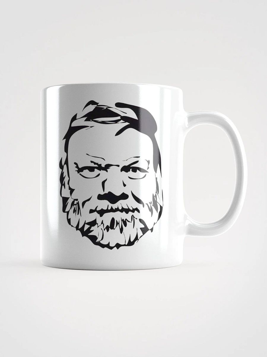 Wise Beard Man Mug (White) product image (1)