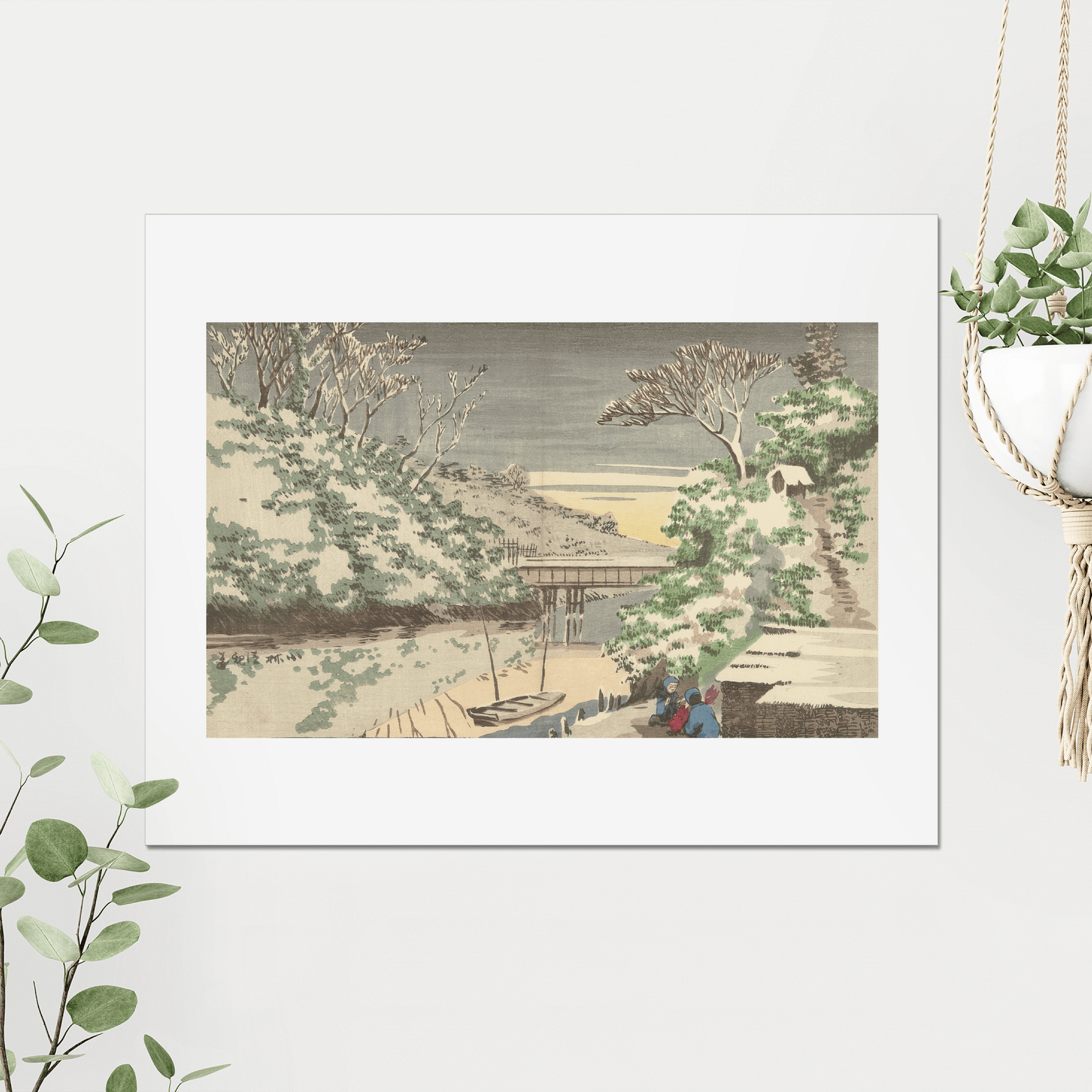 Snow at Ochanomizu - Kobayashi Kiyochika product image (3)