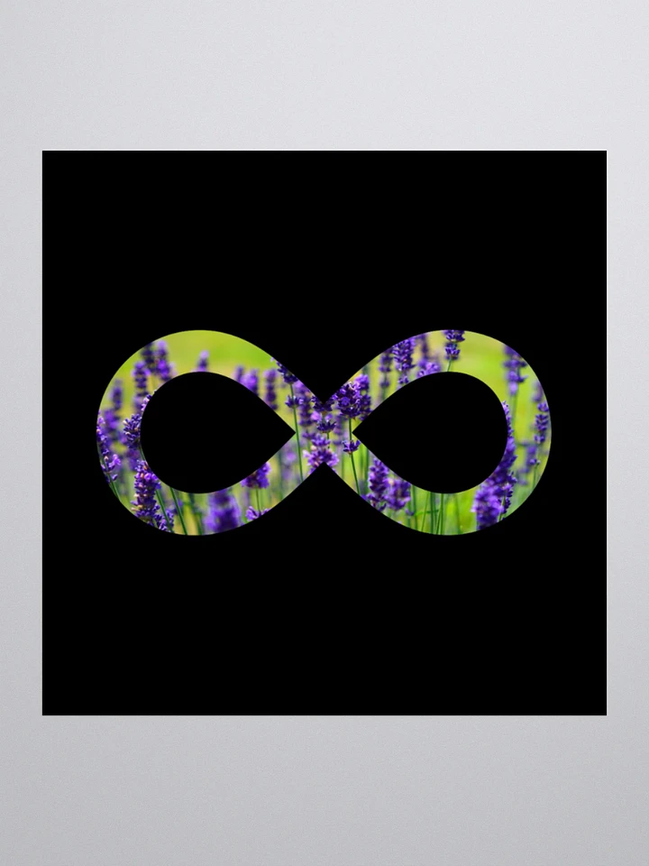 Lavender Autistic Infinity Sticker product image (1)