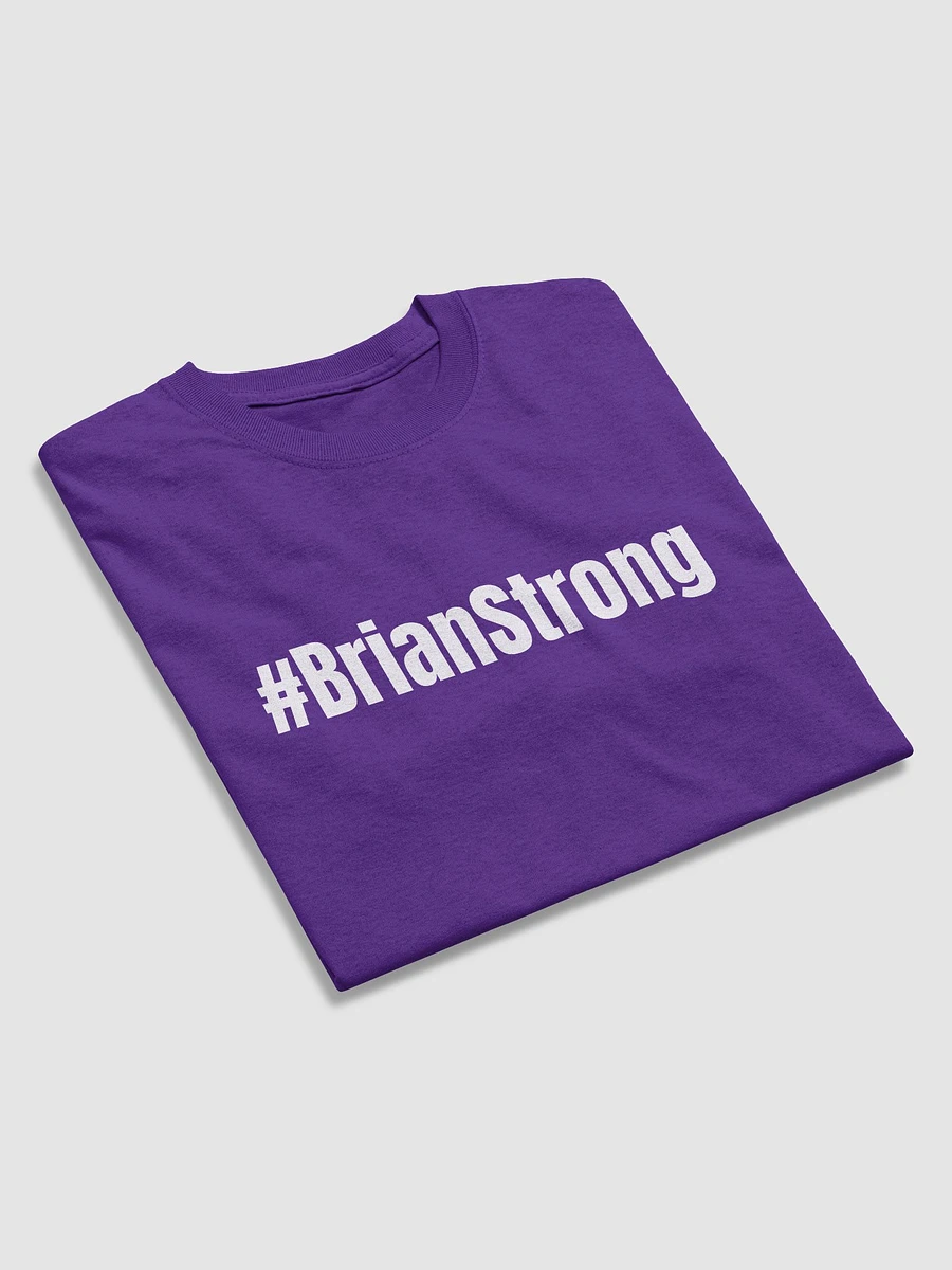 #BrianStrong On Front Edition - Purple For Pancreatic Cancer - Reptile Army Tee product image (4)