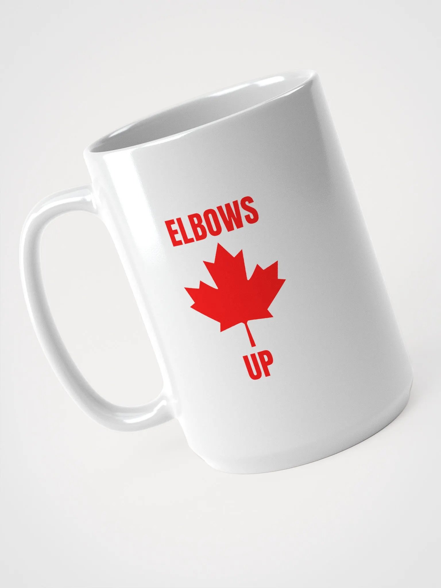 Maple Leaf Elbows Up Mug product image (3)