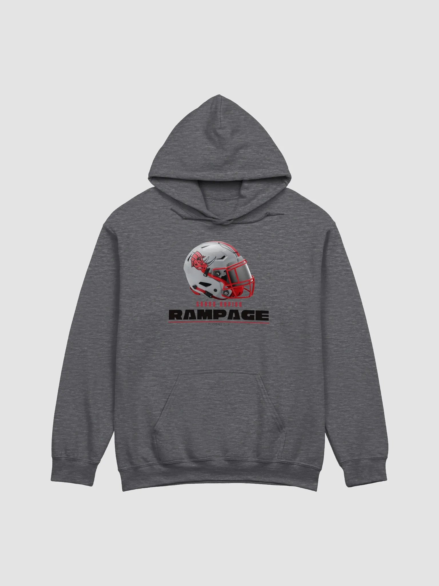 Grand Rapids Rampage Helmet Hoodie by Gildan product image (2)