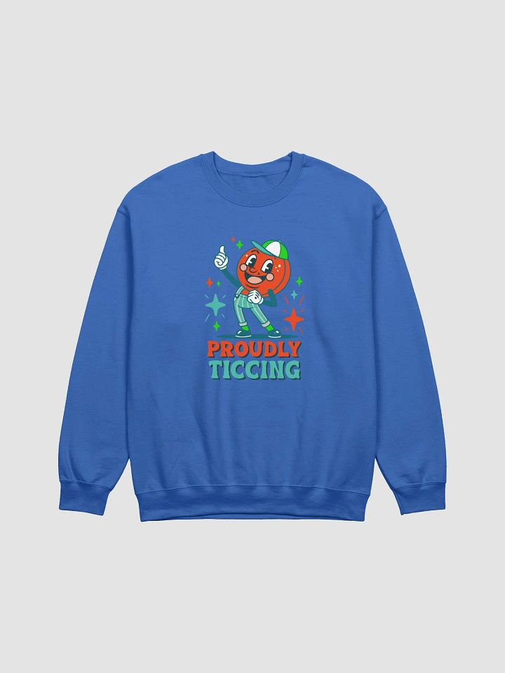 Comfortable 'Proudly Ticcing' Sweatshirt - Tourette Syndrome Awareness | Unisex Cartoon Design Pullover product image (9)