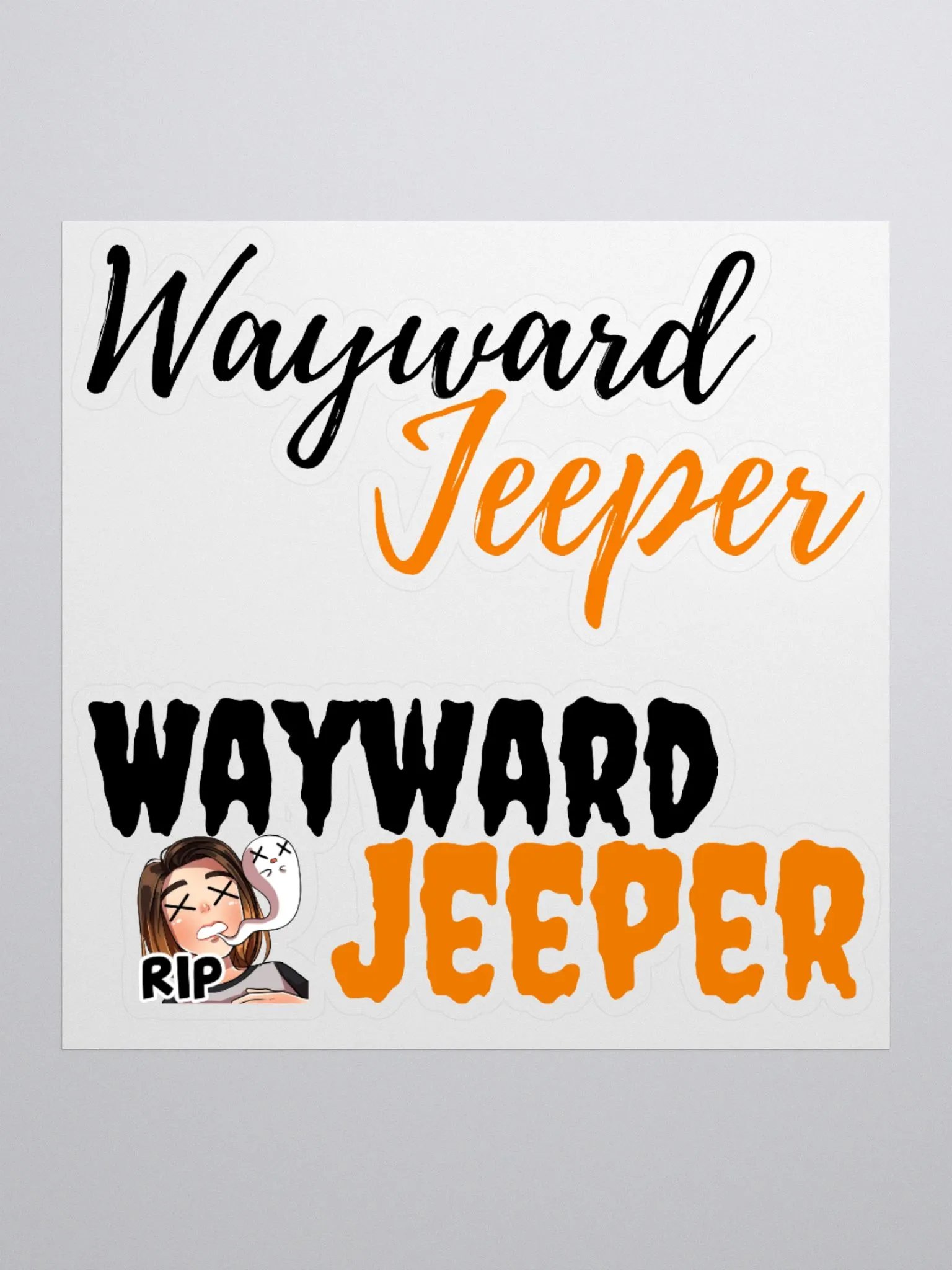 Spooky Themed Jeeper Stickers product image (1)