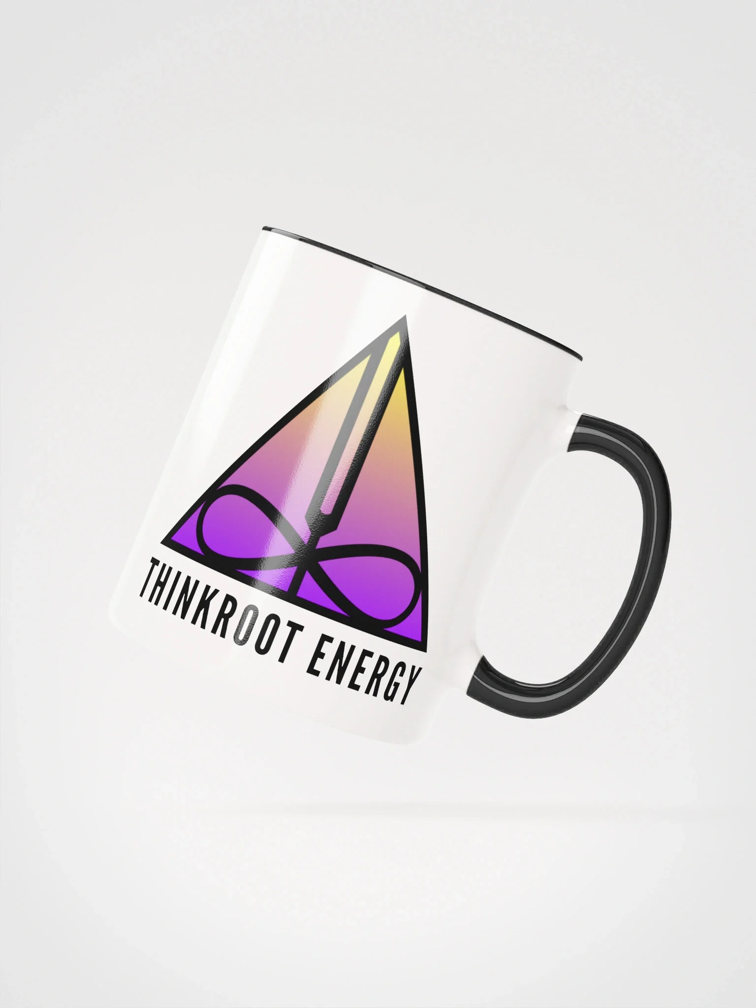 Tuning Forks Ceramic Mug — Triangle + Chakra Circle product image (4)