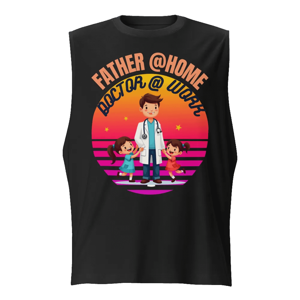 Father @ Home, Doctor @ Work Muscle Tank product image (1)