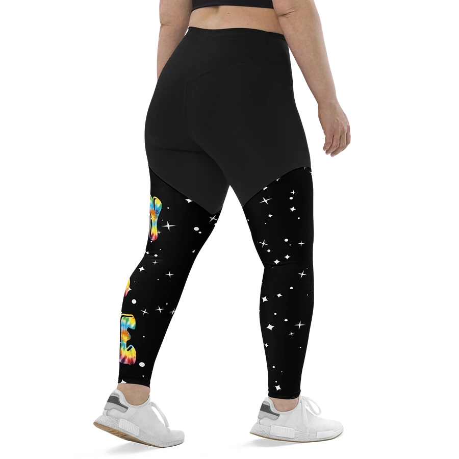 Peace sign sports leggings product image (37)