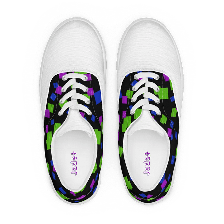 Glitchy Canvas Shoes product image (2)