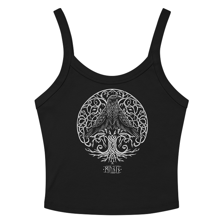 Munin's Perch Women's Micro-Rib Tank Top product image (3)