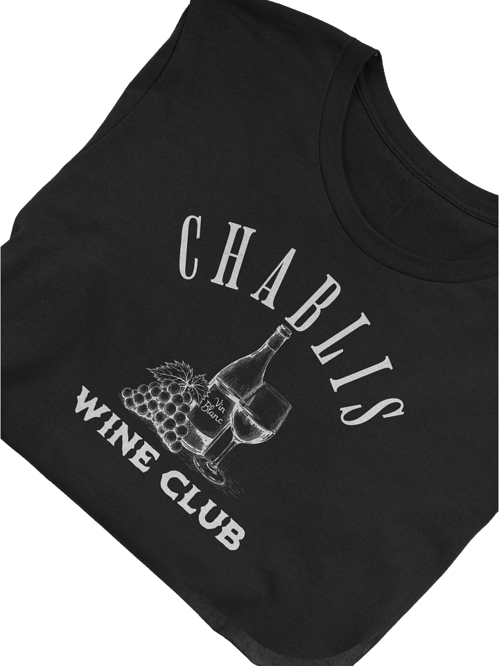 Chablis Wine Club T-Shirt – Wine-Inspired Shirt Outfit for Wine Lovers product image (1)
