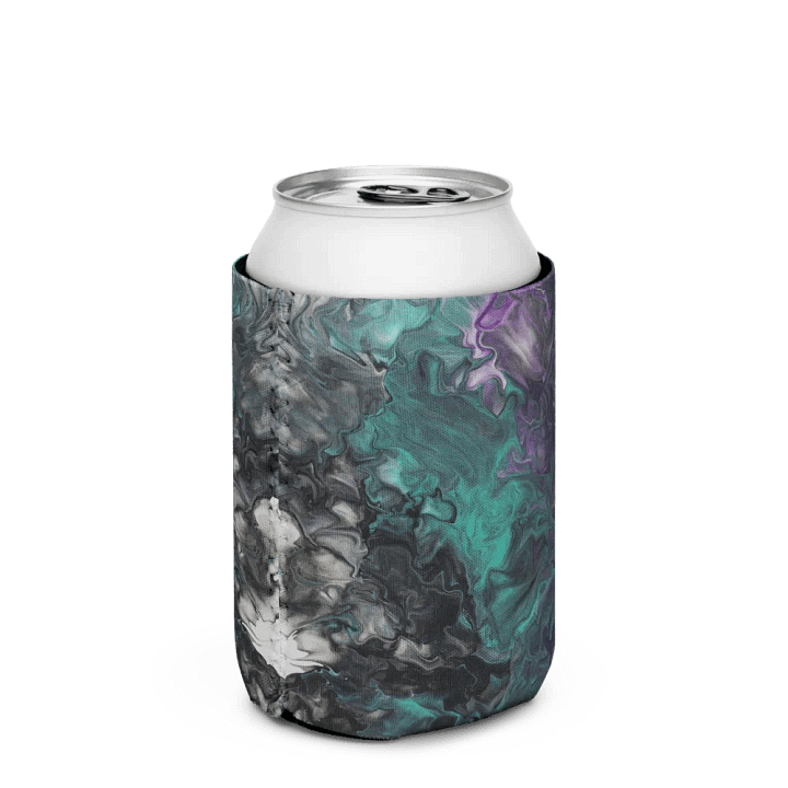 Acrylic Pour Printed Can Cooler - Original FCCA Design product image (2)