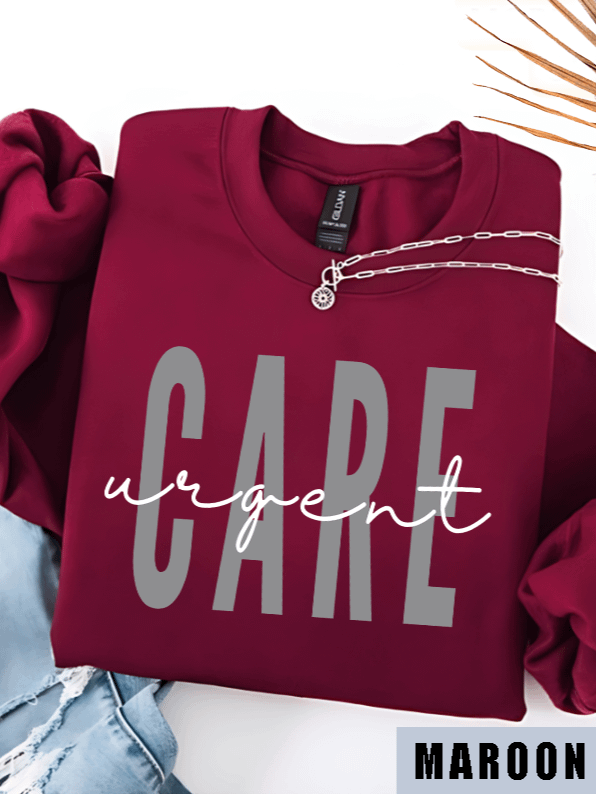 Urgent Care Nurse Sweatshirt, Urgent Care Staff Sweater, Urgent Care Team, Gift for Urgent Care Department Crew Hoodie product image (3)
