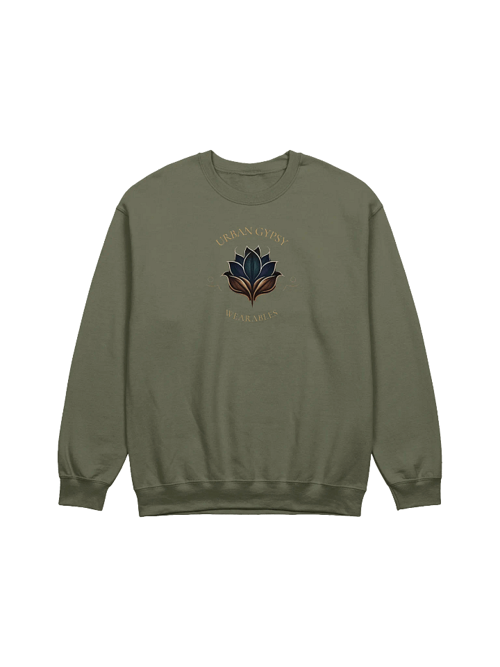 Lotus Bloom Unisex Crewneck Sweatshirt product image (1)