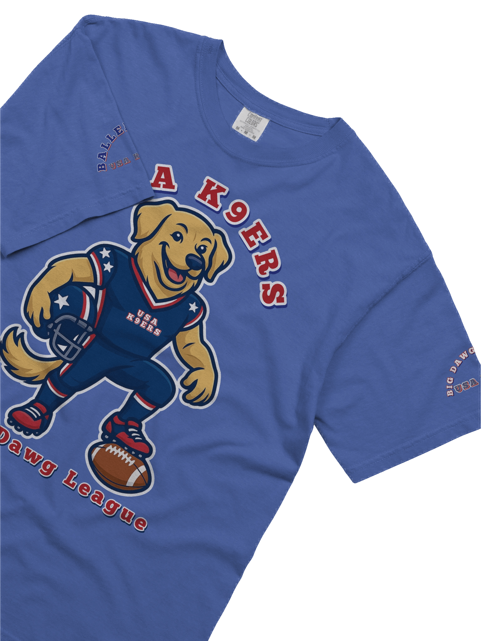 Unisex Heavyweight T-Shirt Golden Retriever USA K9ERS product image (12)