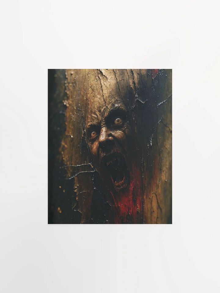 Haunted Scream Matte Poster product image (7)