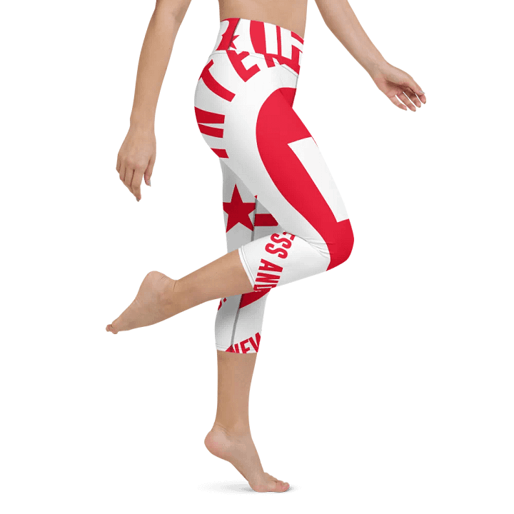 IFBNewsfeed.Org's All-Over Print Yoga Capri Leggings product image (2)