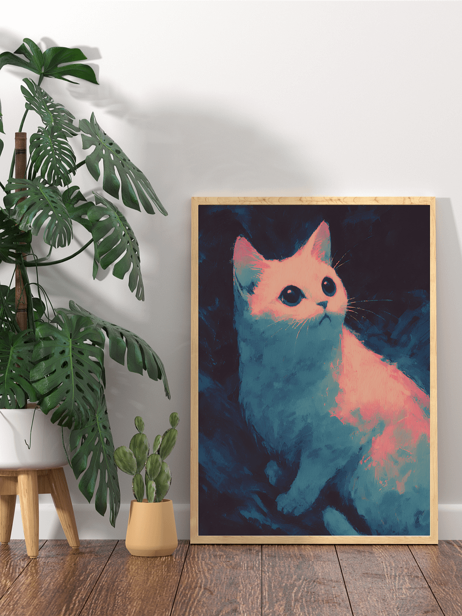 Starlit Whiskers - Cosmic Reverie Art product image (3)