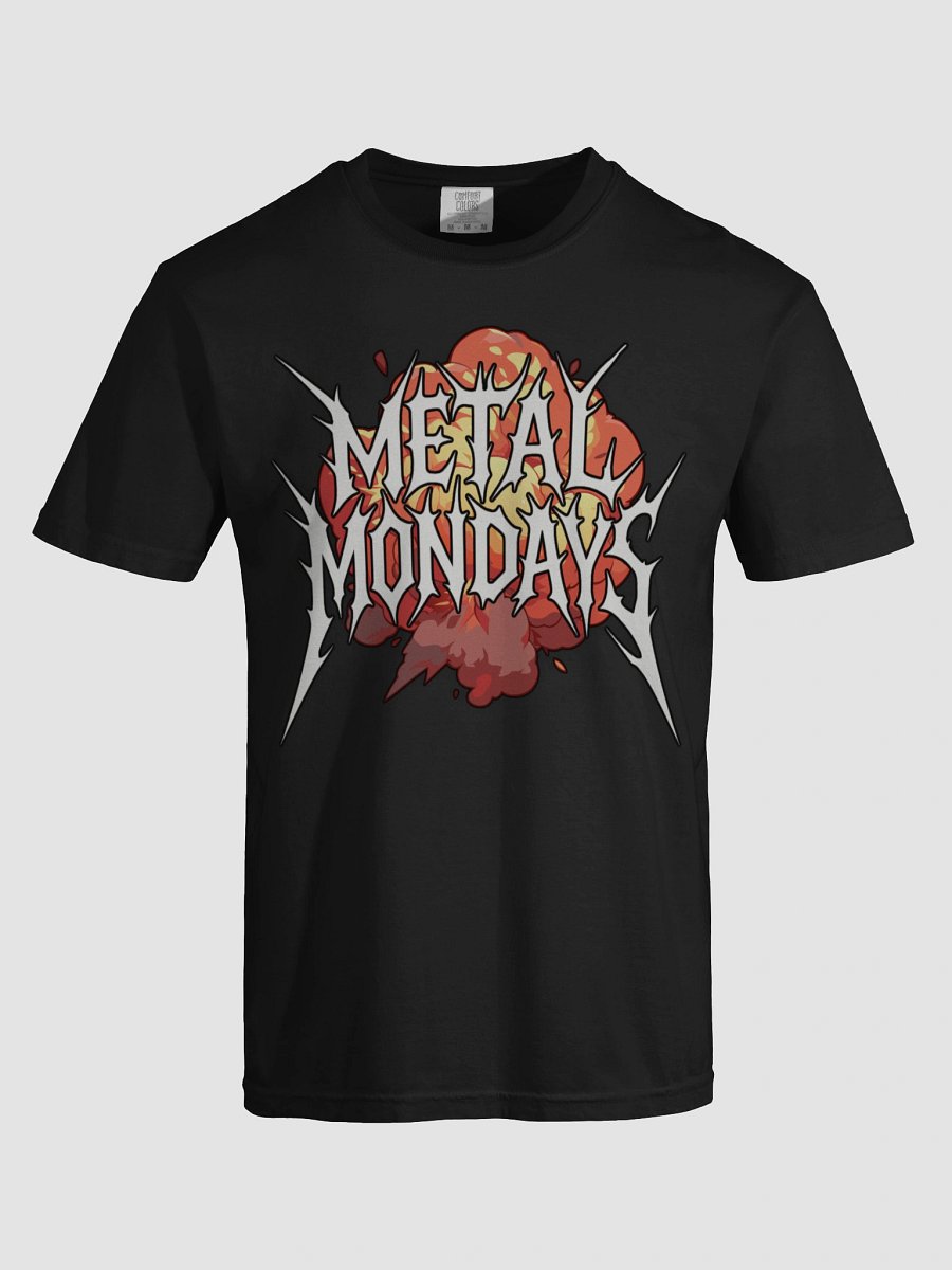 Metal Monday Explosion Graphic Tee product image (7)