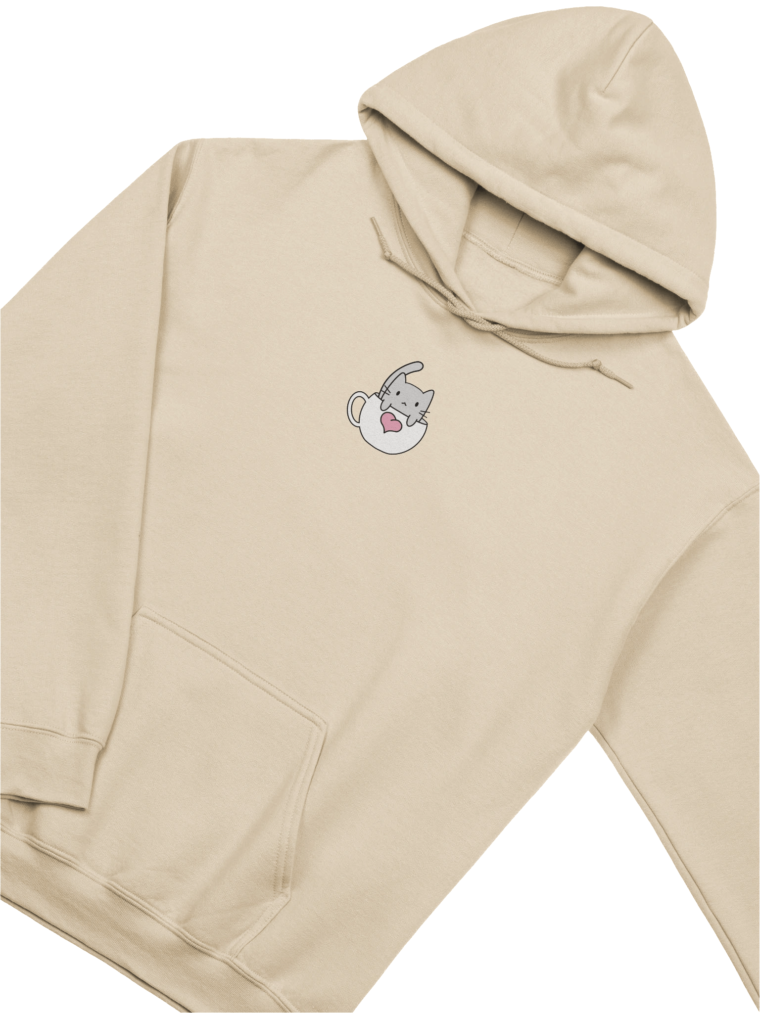 Softie's Café Logo Hoodie || Centered, Printed product image (31)