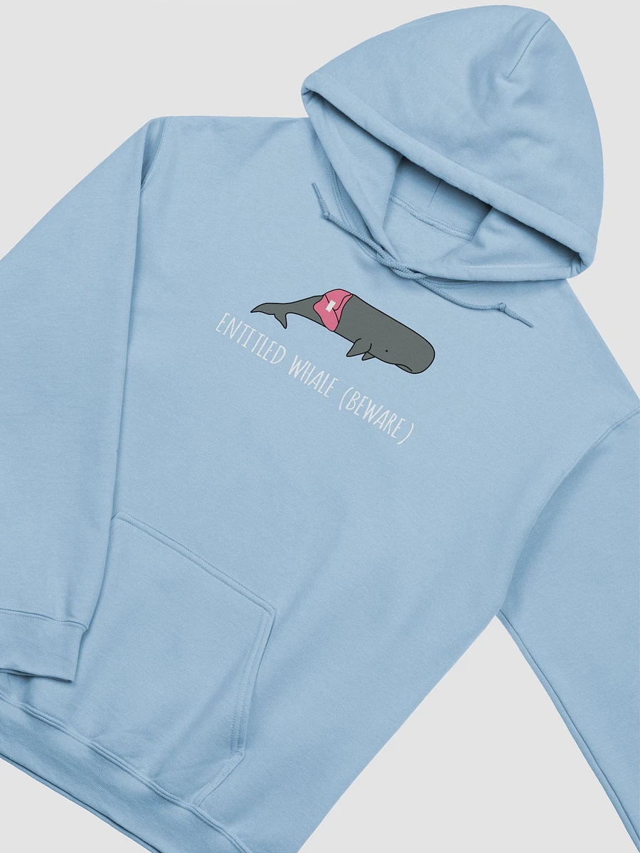 Entitled Whale - Light Blue Hoodie product image (2)