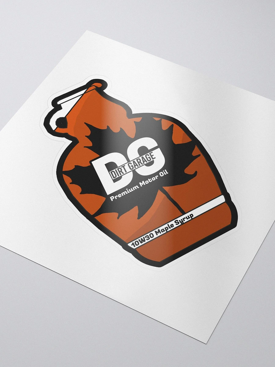 Maple Syrup Motor Oil Sticker product image (3)