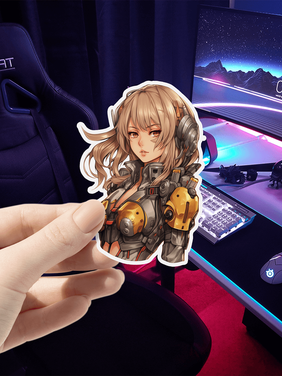 Mecha-Suit Babe 02 Sticker product image (1)