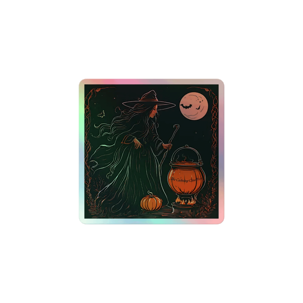 Official Calming Cauldron Holographic Sticker product image (1)