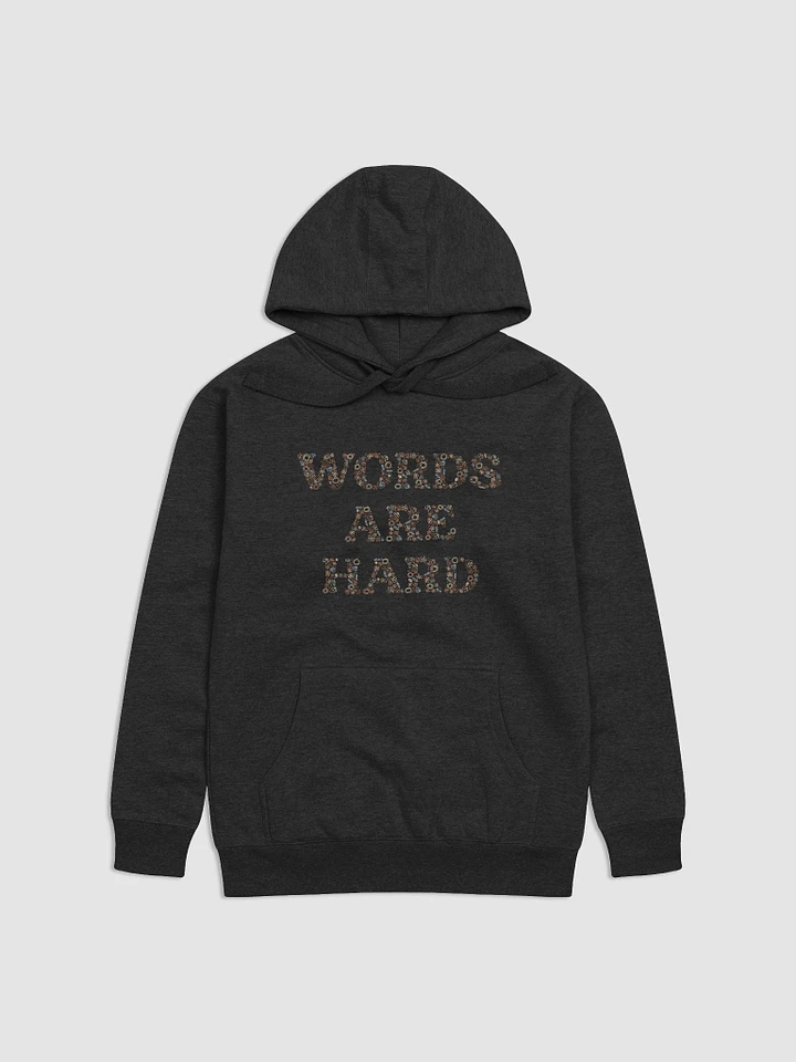 Words Are Hard (Floral) Hoodie product image (2)