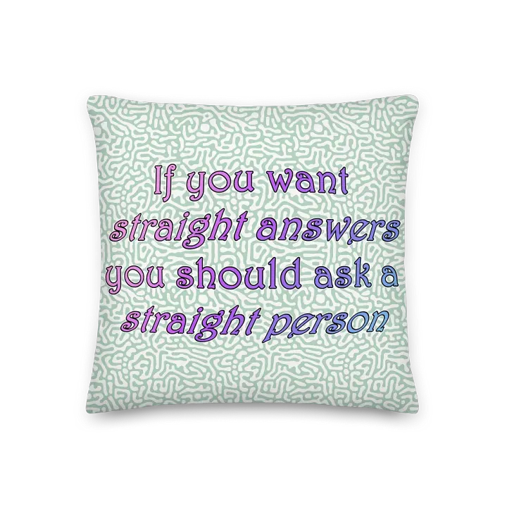 Straight Answers Pillow product image (3)