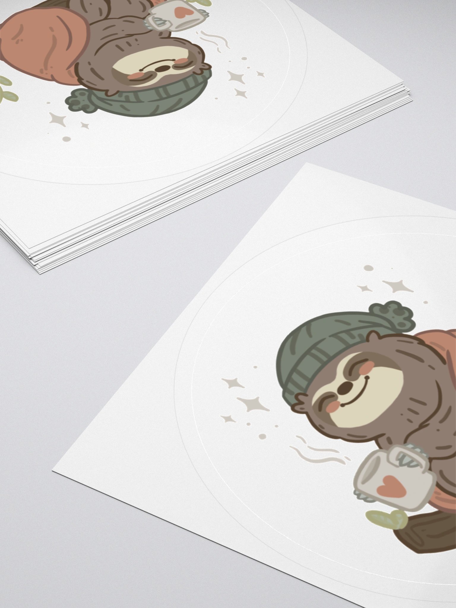 Cozy Sloth Sticker product image (10)