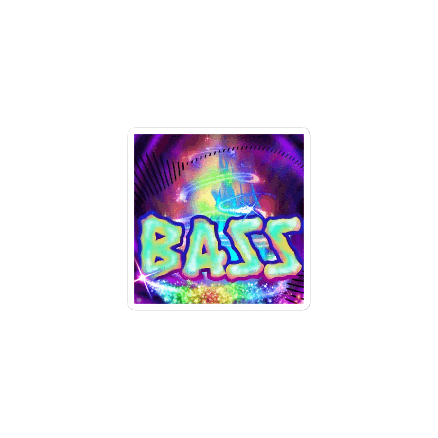 Bass Die-Cut Magnet product image (1)