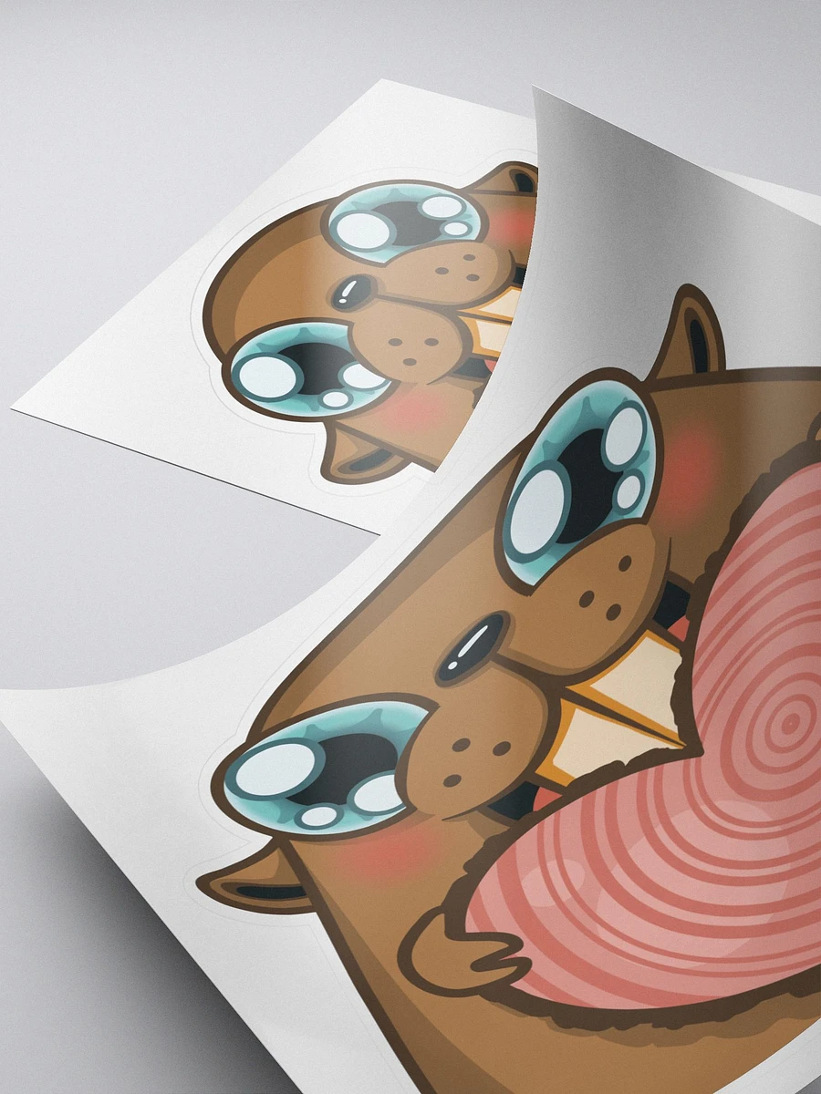 Beaver Love Sticker product image (4)