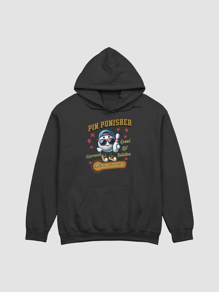 Pin Punisher Bowling Illustrated Hoodie product image (1)