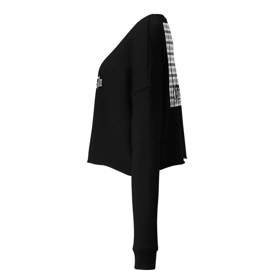 Gothic Ambigram Crop Sweatshirt product image (4)