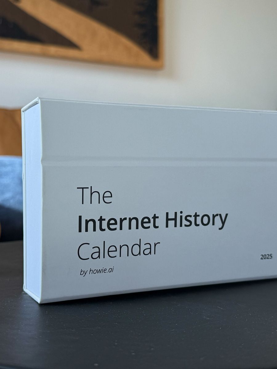 Internet History Calendar product image (1)