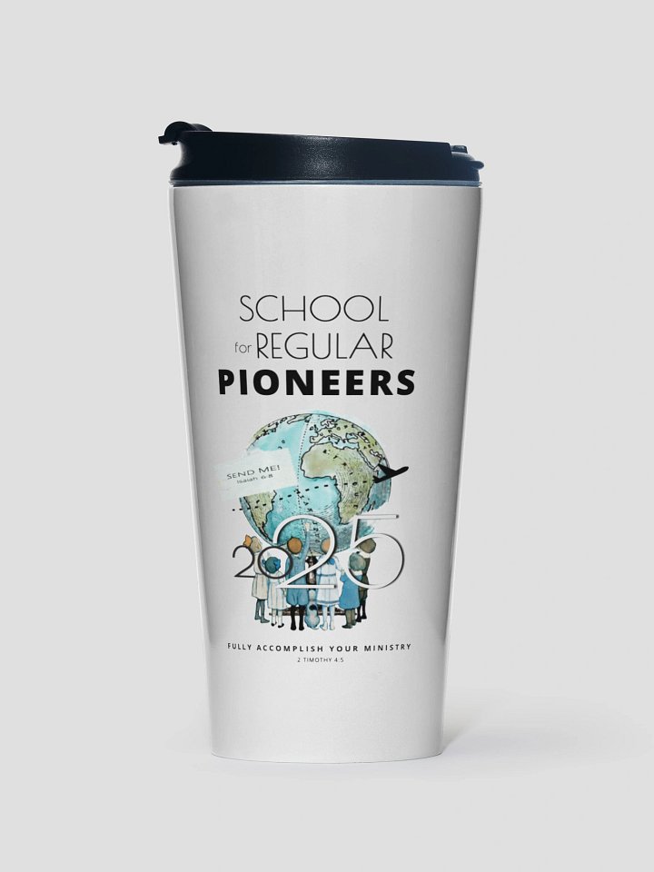2025 School for Regular Pioneers Stainless Steel Travel Tumbler | “Send Me!” Isaiah 6:8 | Jehovah’s Witnesses Gift product image (1)