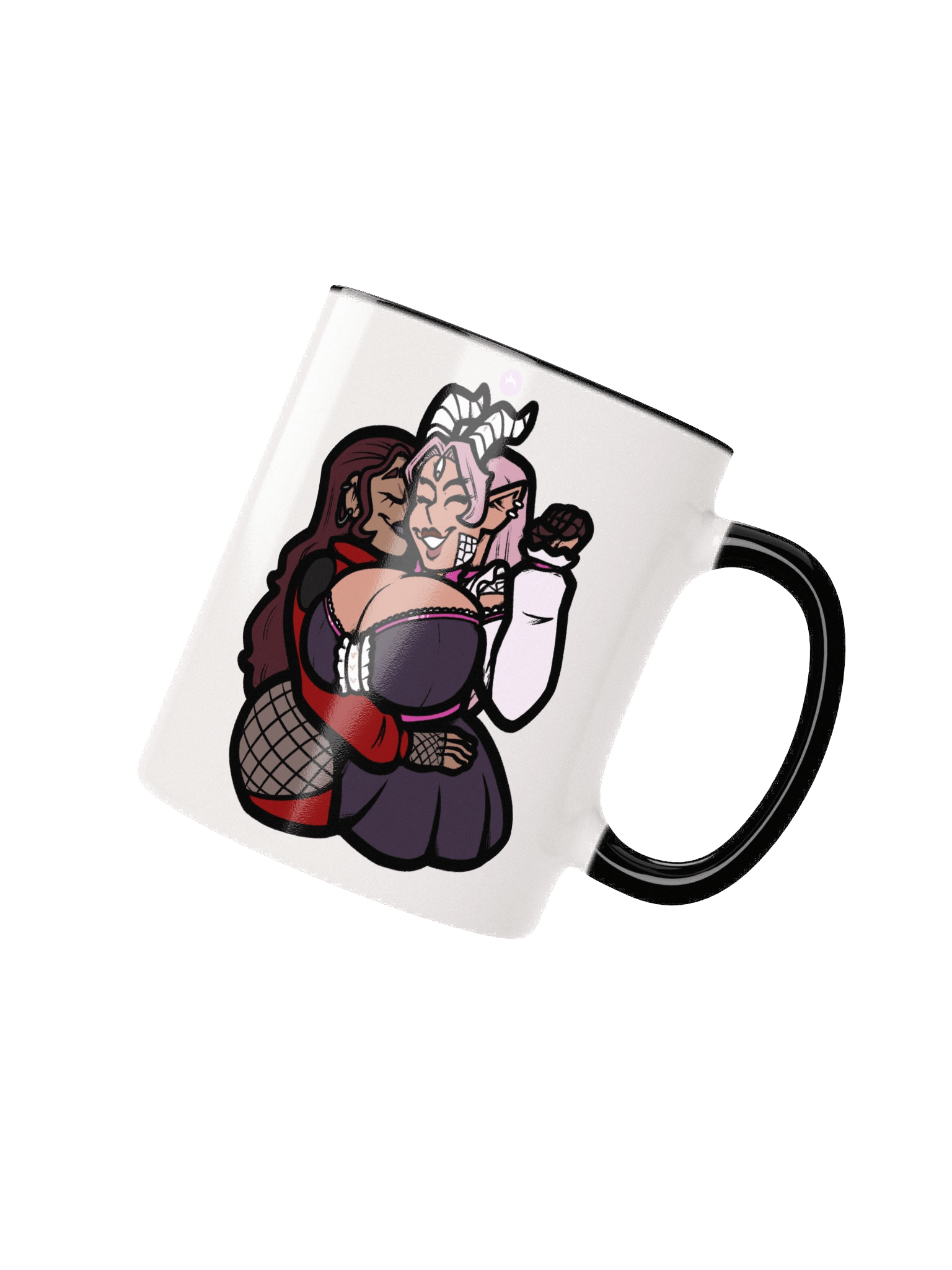 Kira and Stellah hug mug product image (7)