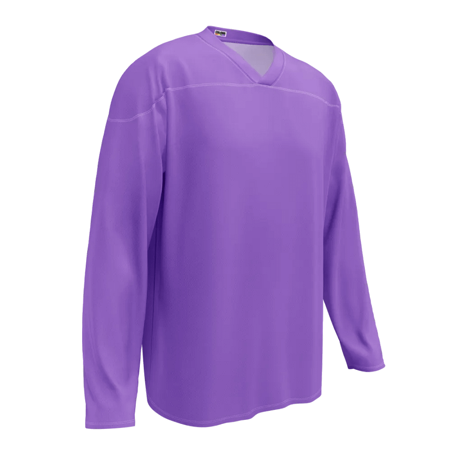 Plain Color Amethyst Hockey Fan Jersey product image (1)