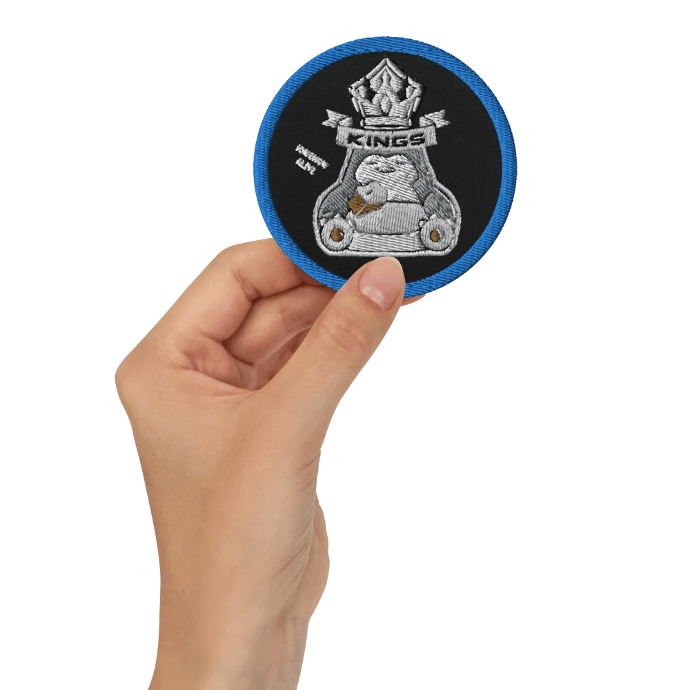 Royal Slumber Embroidered Patch product image (3)