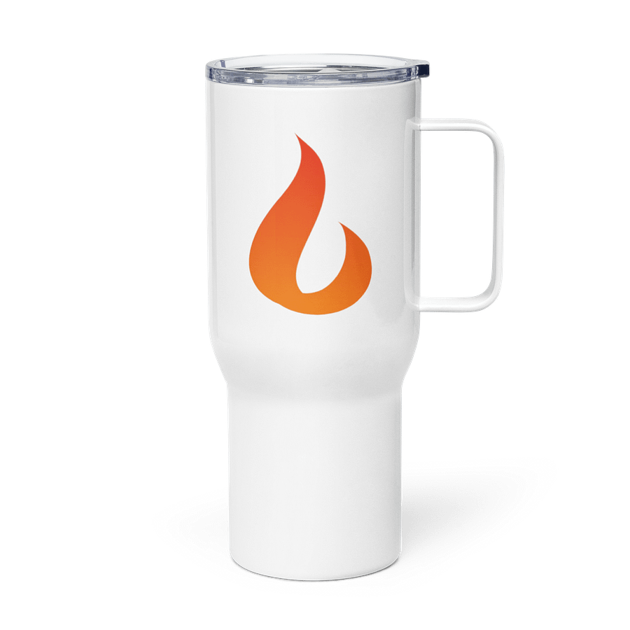 "Burn Music" Logo Tumbler with Handle product image (4)